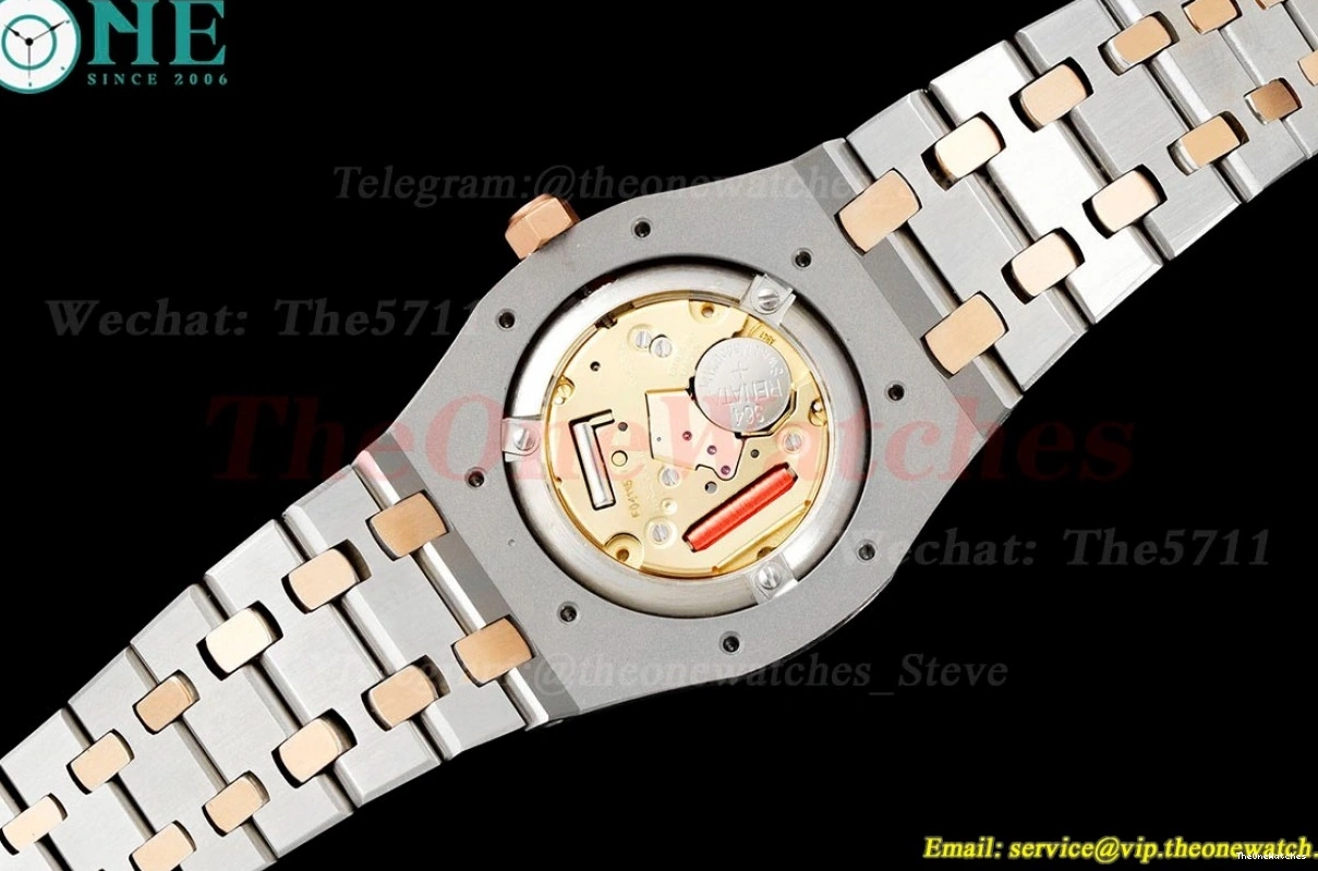 RG white Swiss Ladies 33mm Royal SS  Dial Quartz 8F Oak 0414